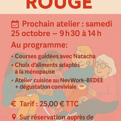 AtelierCuisine _Les Tantes Rouge_ à venir